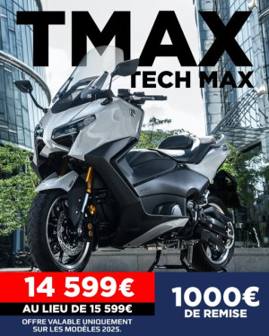 Offre Spéciale sur le TMAX TECH MAX 2025 chez YAM 86